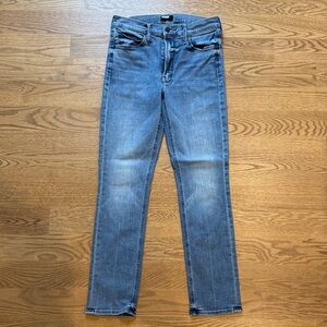 MOTHER Light Blue Denim Jeans